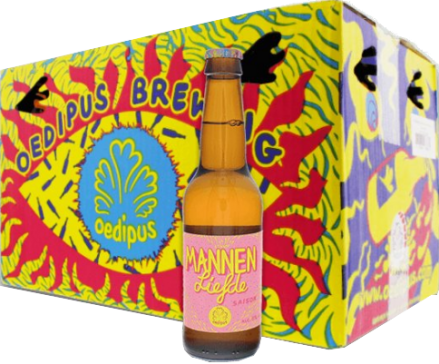 Oedipus Mannenliefde doos van 24 flesjes á 0,33 liter Oedipus Mannenliefde doos van 24 flesjes á 0,33 liter